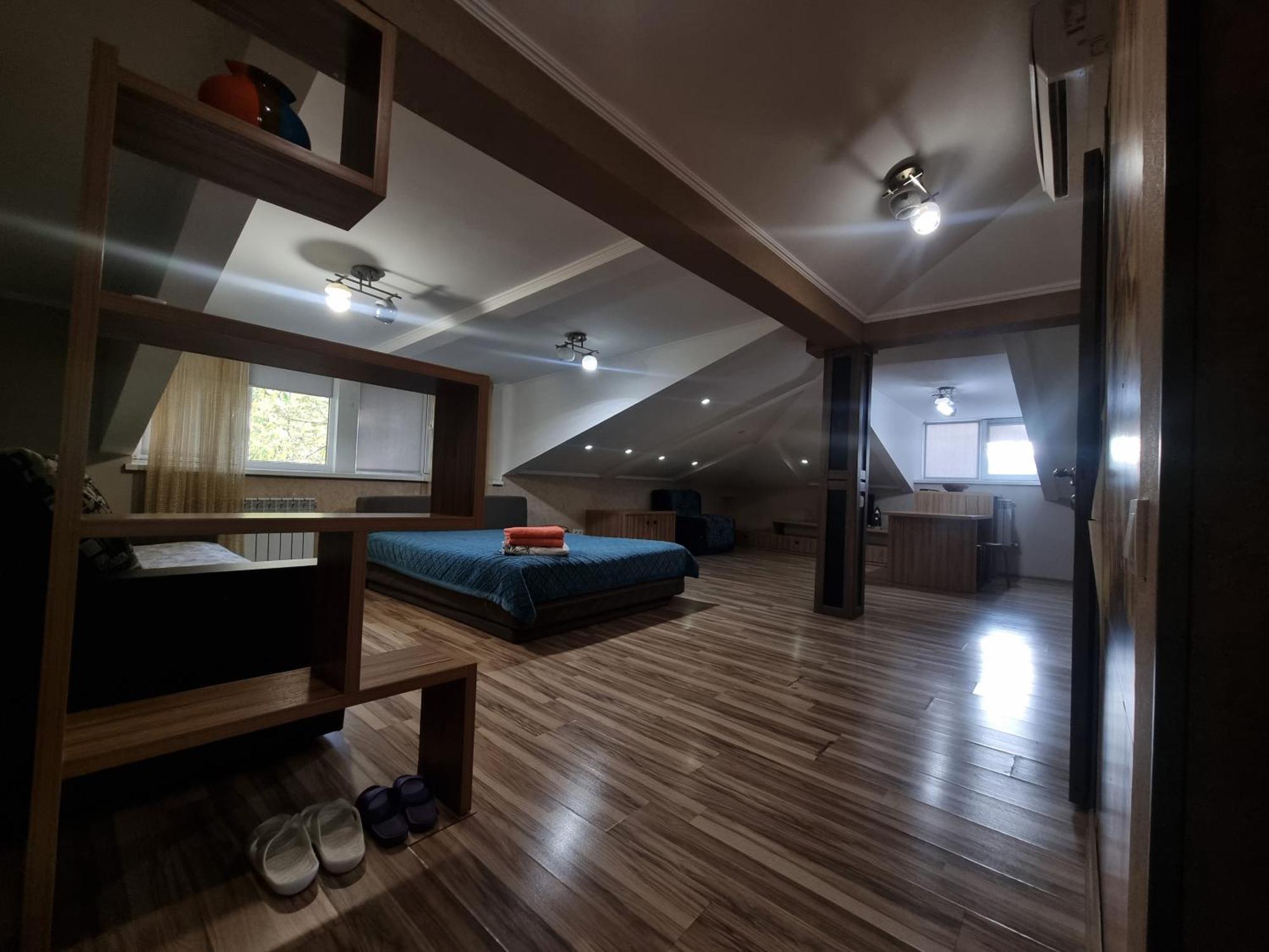 Apartments On Mustafa Ozturk Almaty Exterior photo